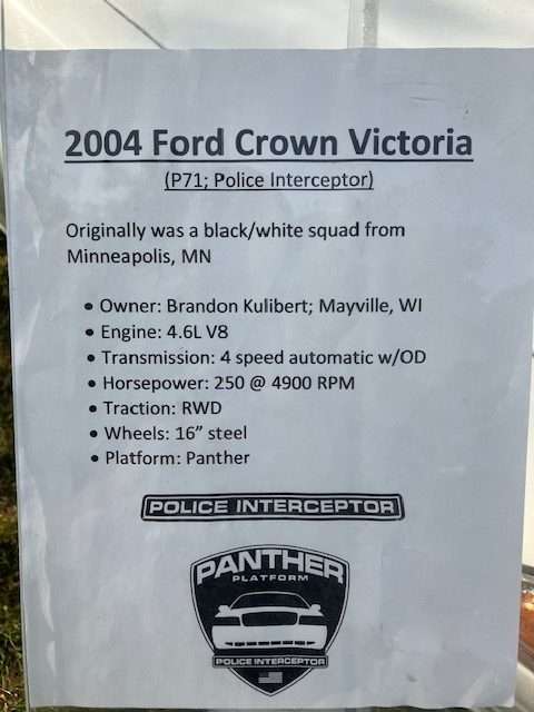 2004 Ford Crown Victoria Rental Added in Wisconsin